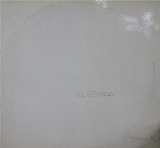 Beatles White Album, top opening and inserts